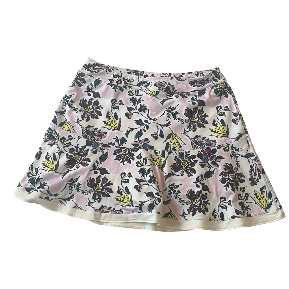 Lady Hagen Women's Size M Golf  Circle Skirt‎ Floral Allover Print Abstract